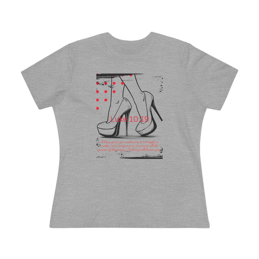 High Heel Sketch Tee | Stiletto Illustration, Fashion Graphic Shirt