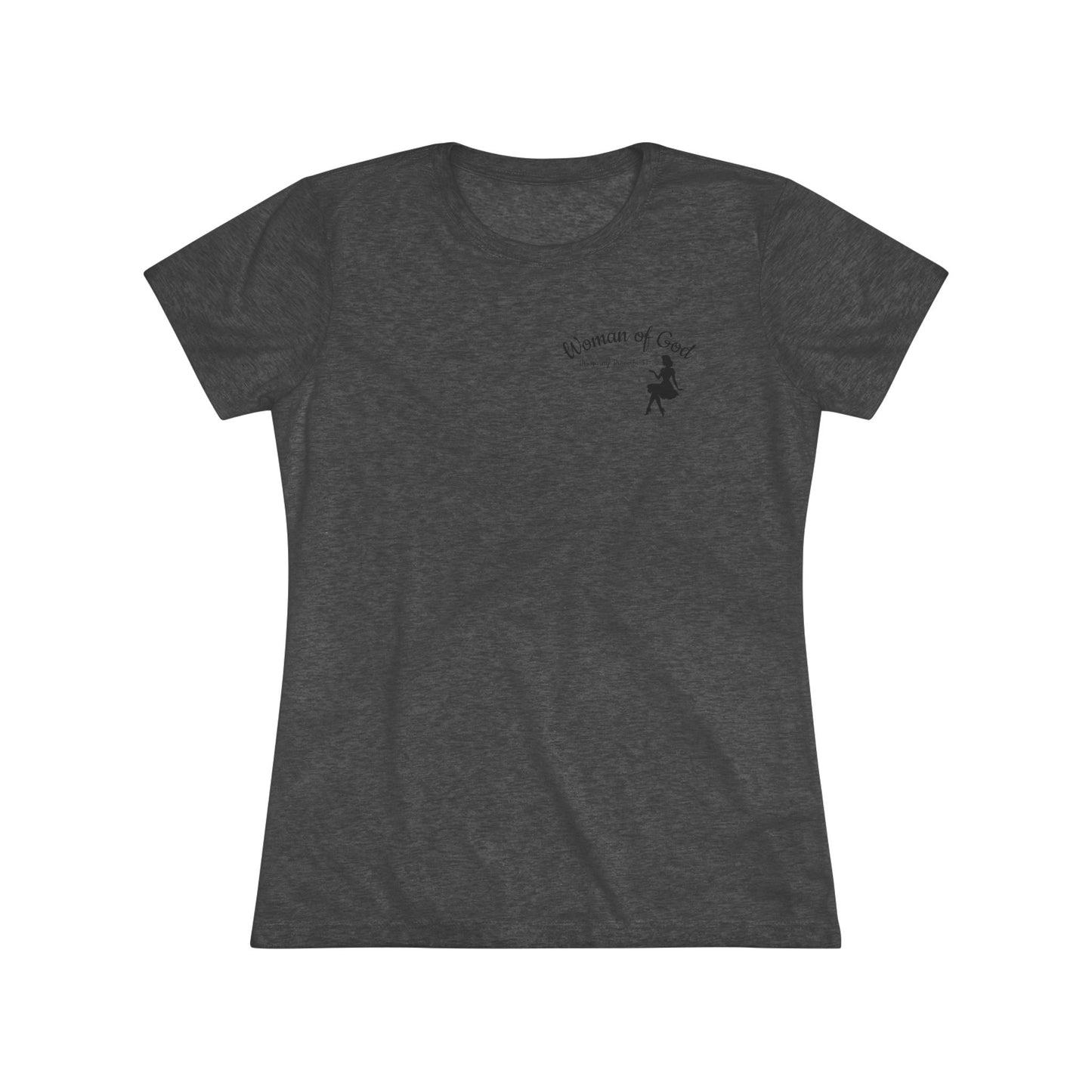 Woman of Grace tee | silhouette script design