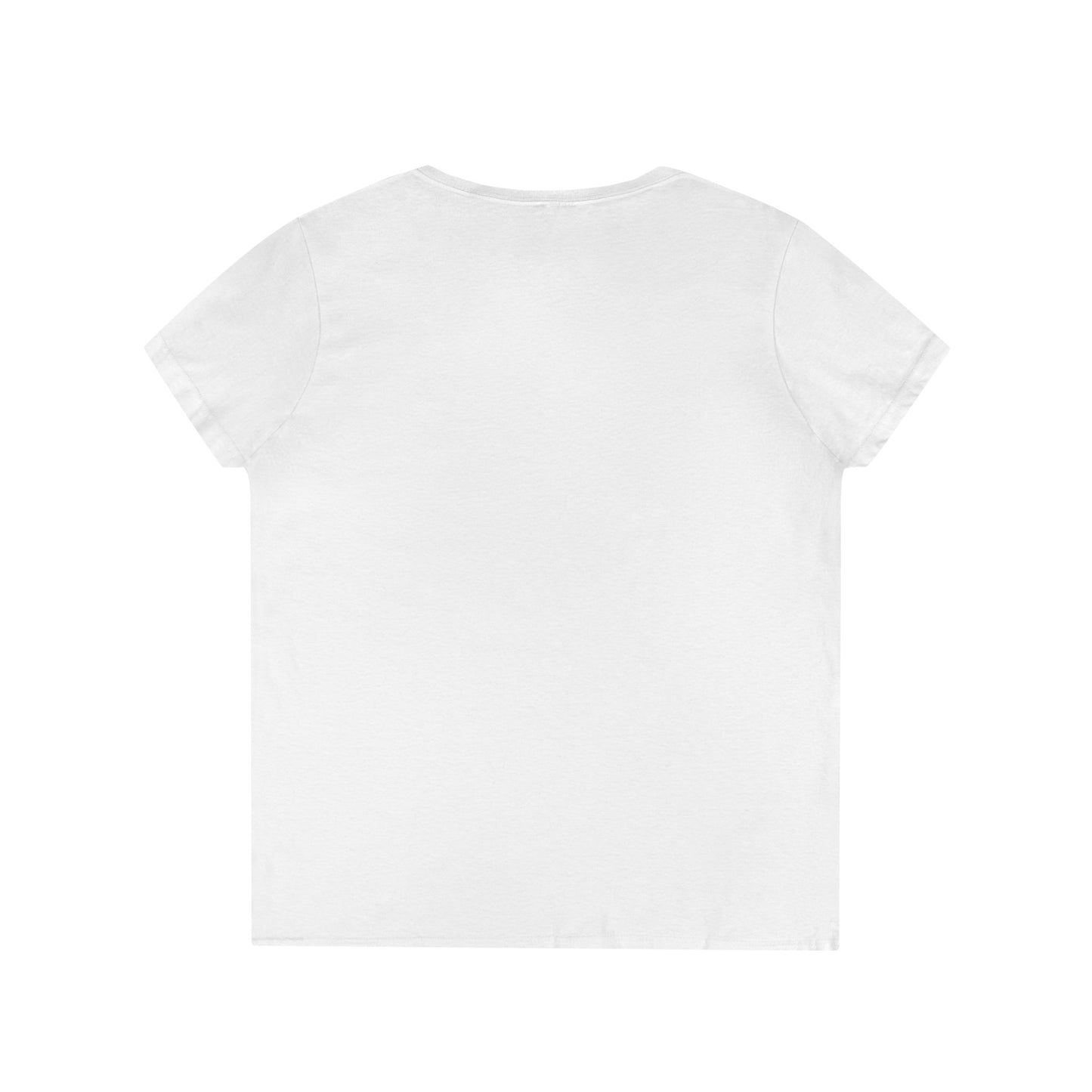 Speak Up lips graphic V-Neck T-Shirt | script text, monochrome lip art