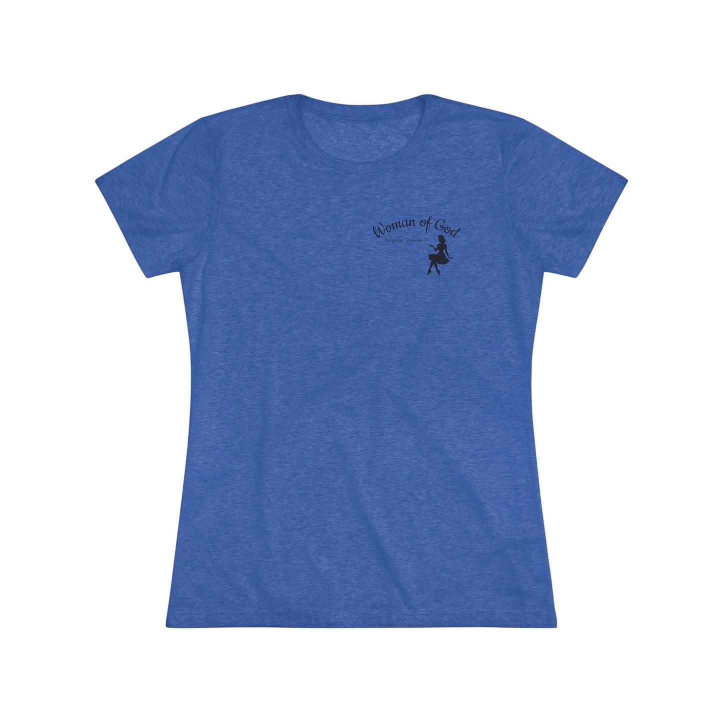 Woman of Grace tee | silhouette script design