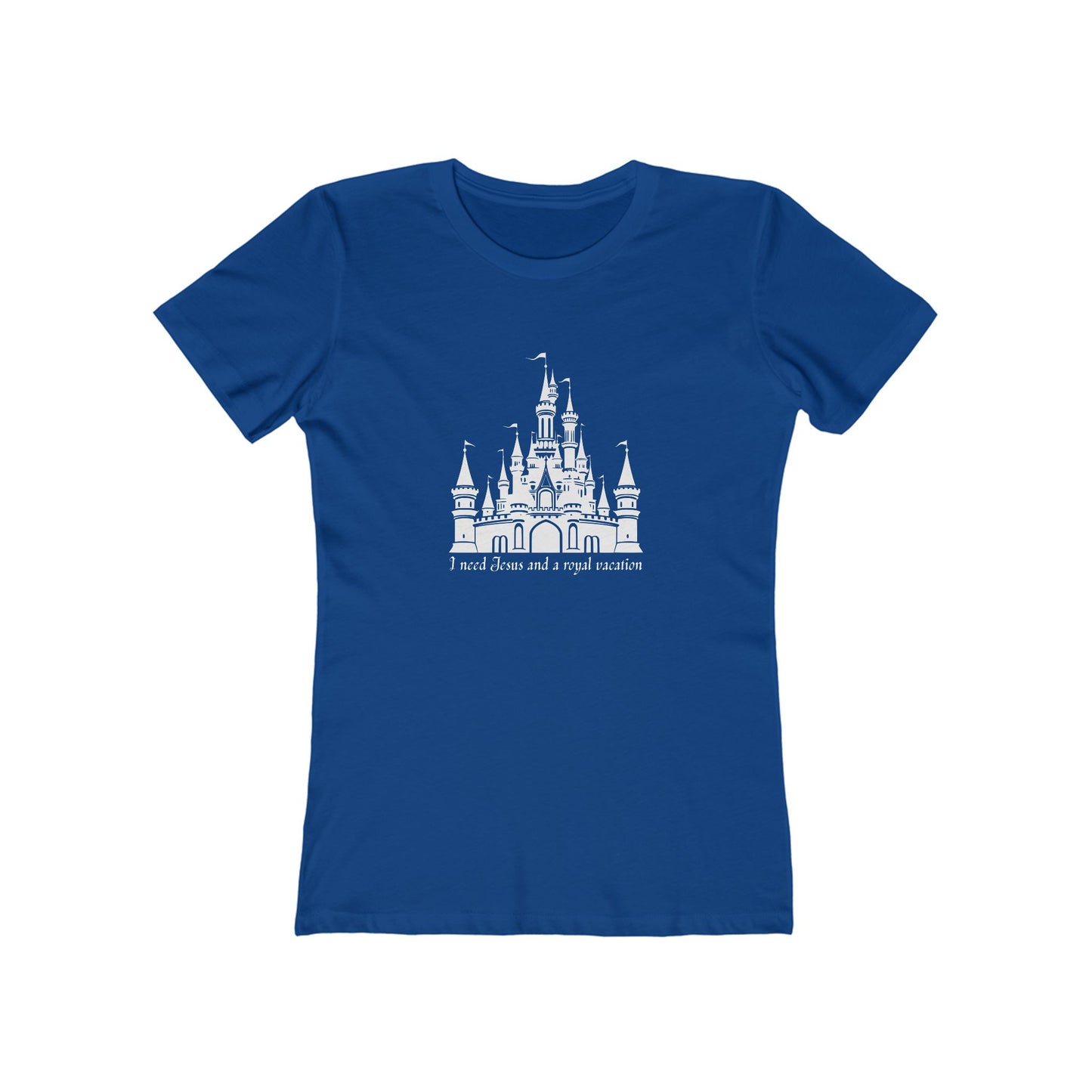 Women’s Castle Tee - The Boyfriend Tee for Women (Fairytale Castle Graphic)