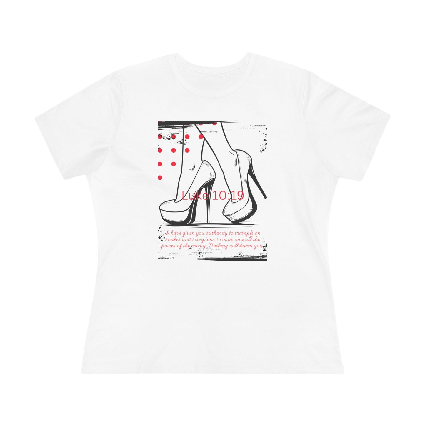 High Heel Sketch Tee | Stiletto Illustration, Fashion Graphic Shirt