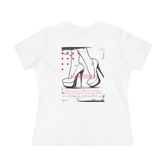High Heel Sketch Tee | Stiletto Illustration, Fashion Graphic Shirt
