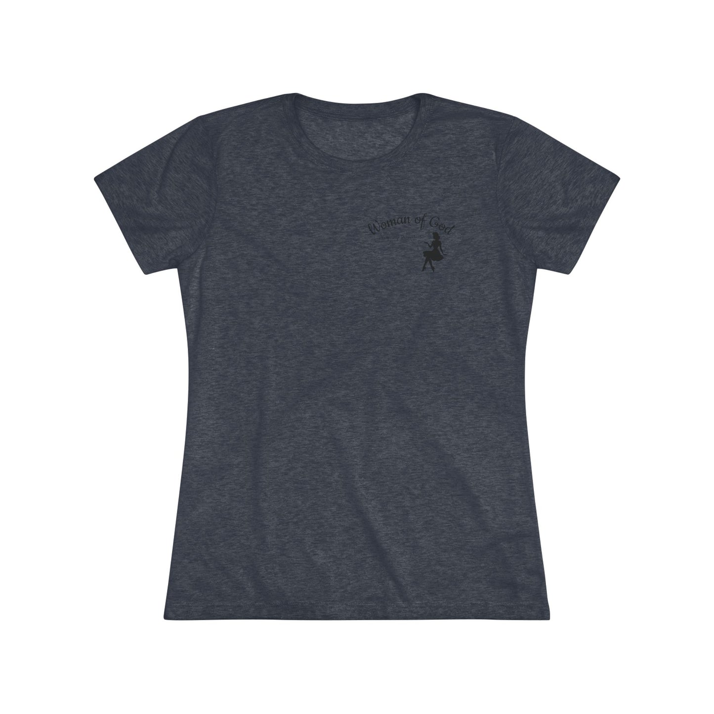 Woman of Grace tee | silhouette script design